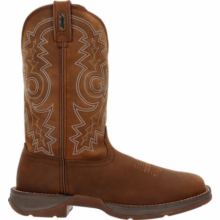 Durango Rebel by Pull-On Western Boot, BROWN, D, Size 7.5 DB4443